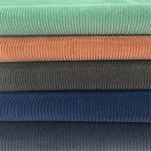 11W Stretched Elastic Corduroy Fabric